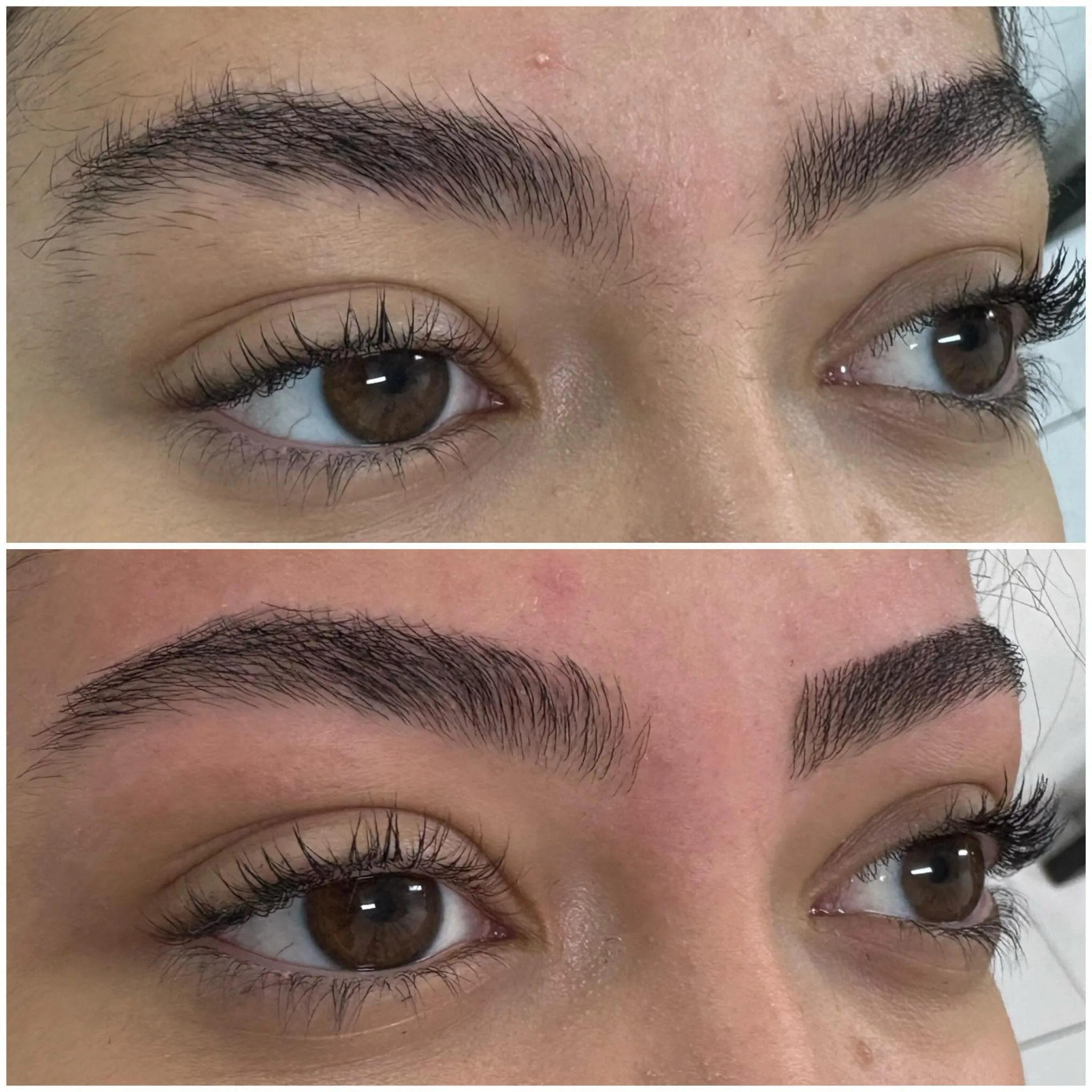 Design de sobrancelhas em cliente de Belo Horizonte